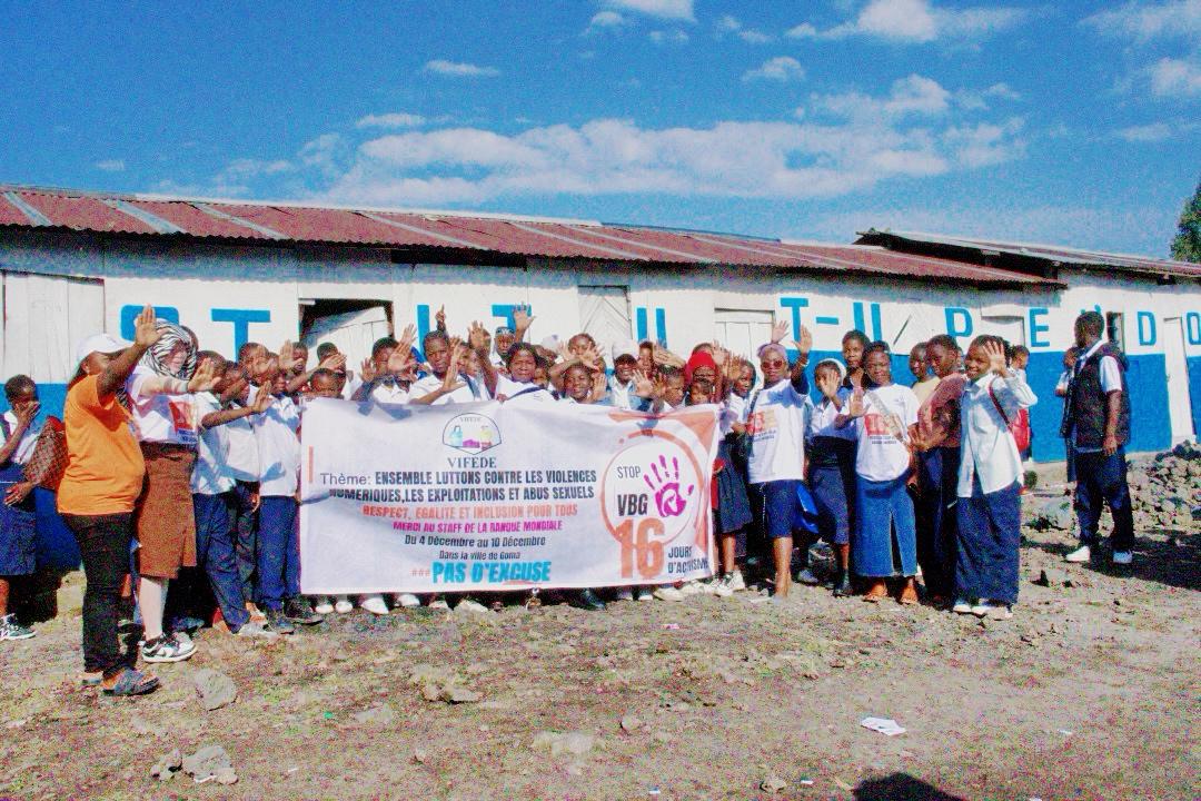 3 000 personnes sensibilisées par la VIFEDE Pendant les 16 jours d’activismes